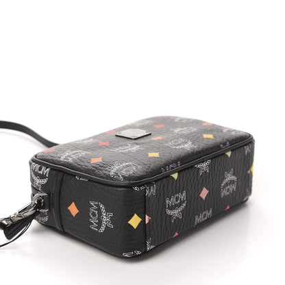 MCM Skyoptic Visetos Spectrum Diamond Camera Bag Black 4 of 9