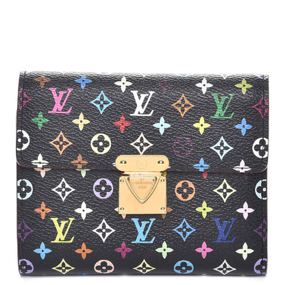 Louis Vuitton Monogram Multicolor Koala Wallet Black 1 of 9