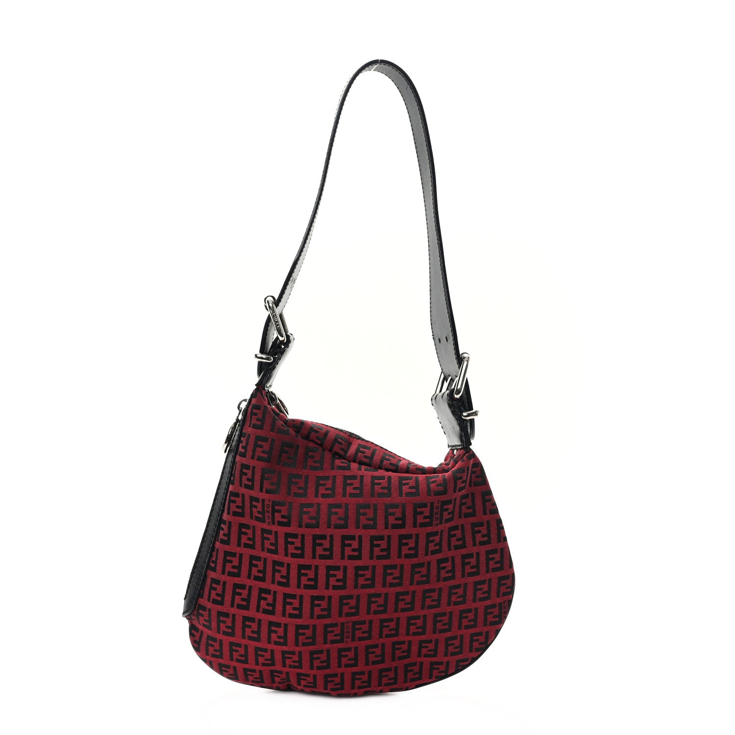 Fendi Zucchino Oyster Red Black 1 of 10