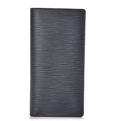 Louis Vuitton Epi Brazza Wallet Navy 1 of 7