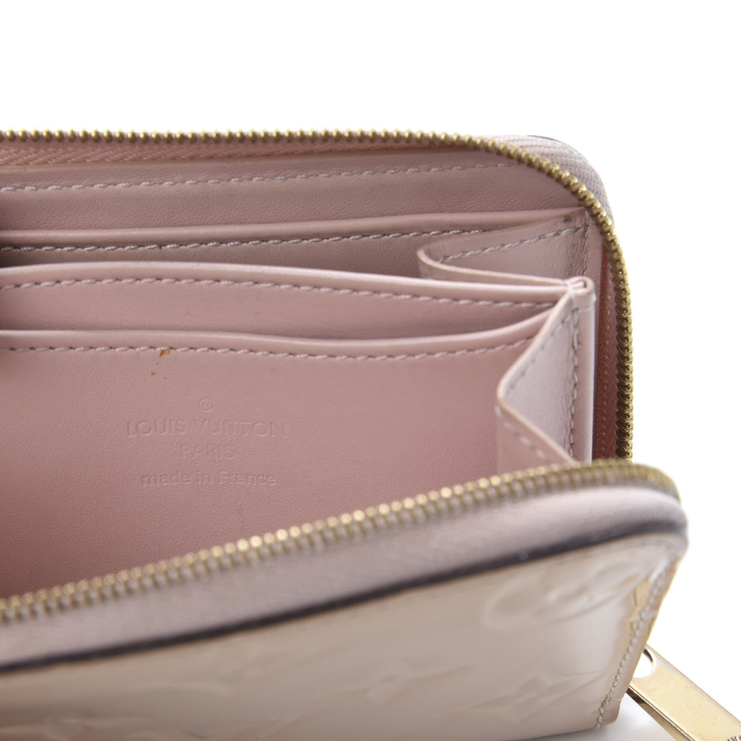 Louis Vuitton Vernis Zippy Coin Purse Wallet Dune 10 of 10