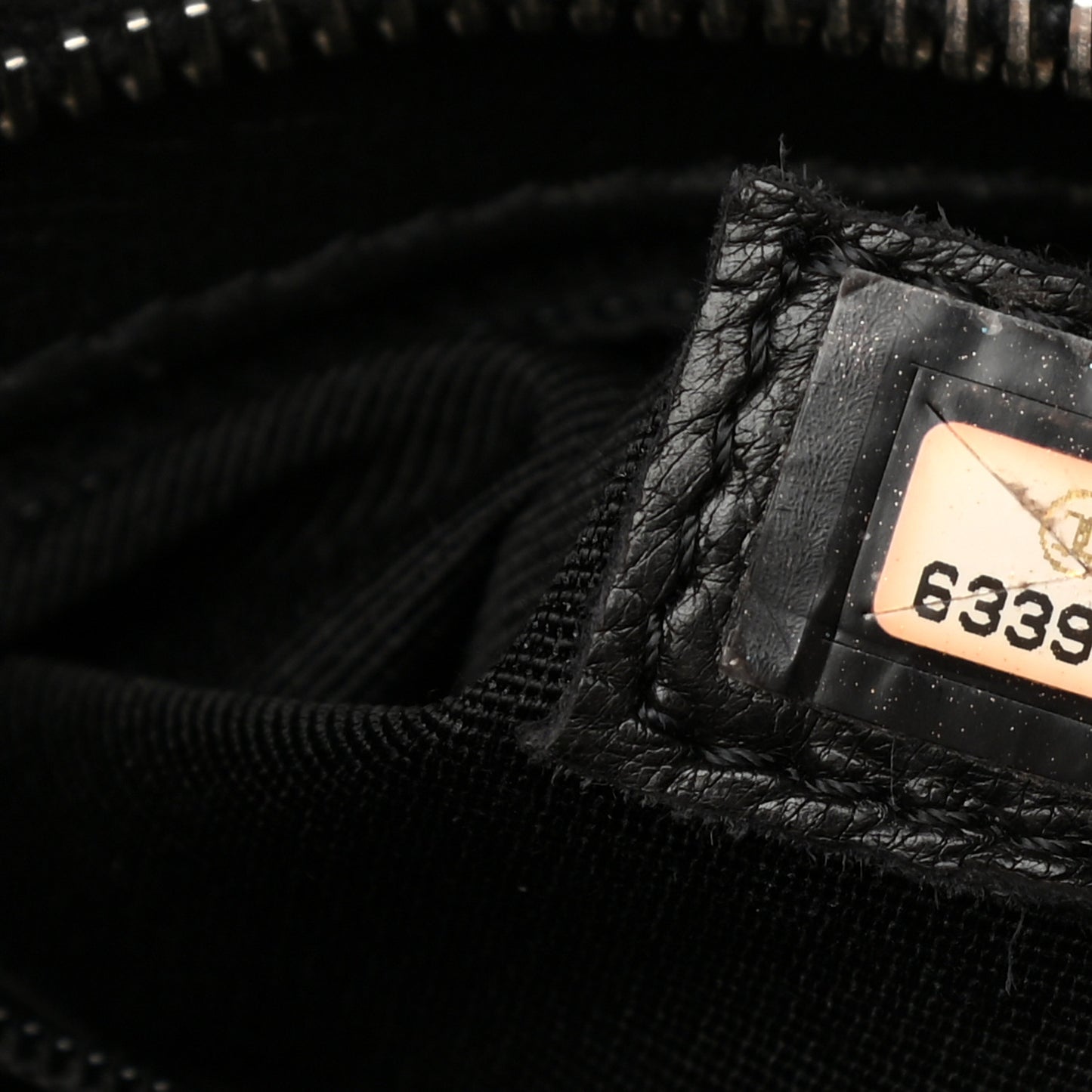 Caviar Quilted Medallion Tote Black