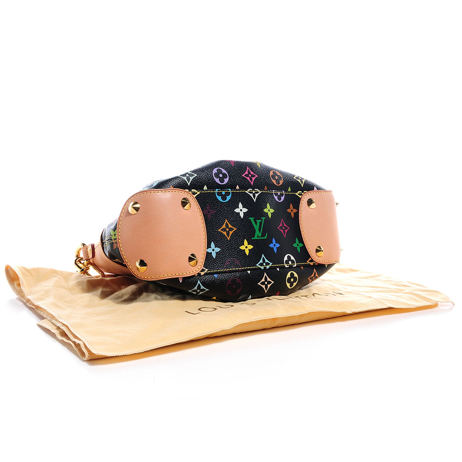 Louis Vuitton Monogram Multicolor Judy PM Black 4 of 7