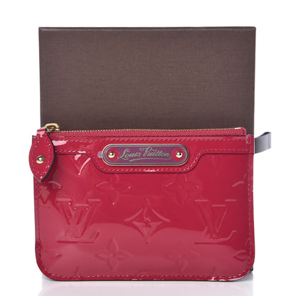 Louis Vuitton Vernis Key Pouch Rose Indien 7 of 7
