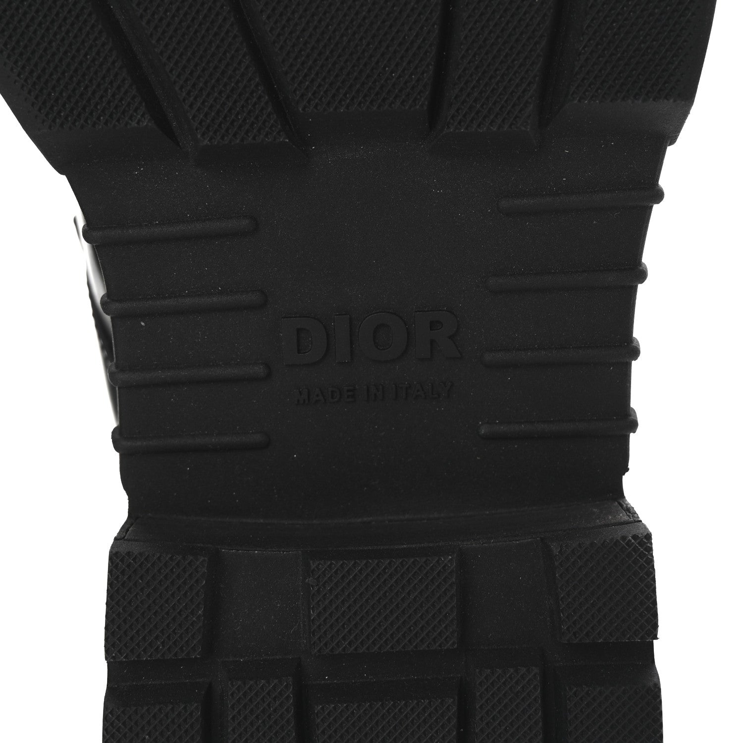 Christian Dior Oblique Calfskin Mens Explorer II Buckle Hiking Boots 44 Black Blue 7 of 9