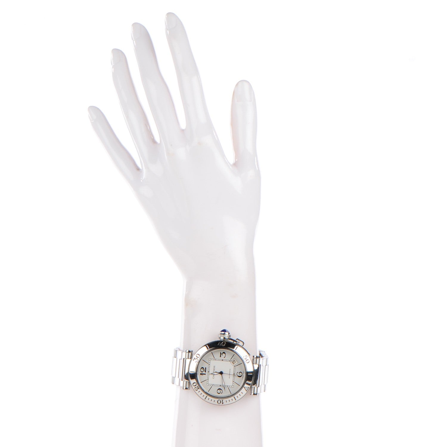 Cartier Stainless Steel 40mm Pasha C Seatimer Automatic Watch 3 of 10
