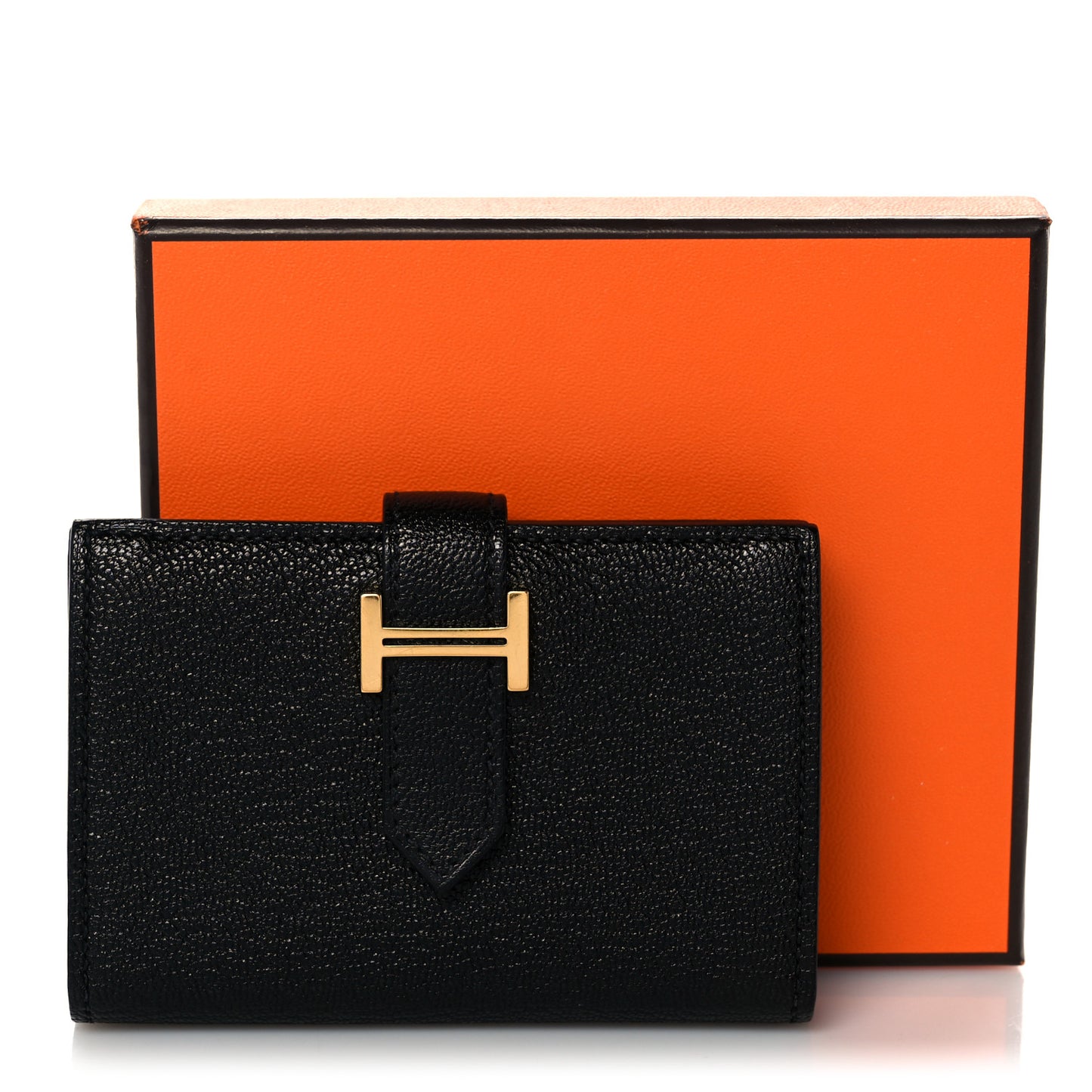Chevre Mysore Bearn Card Holder Wallet Black