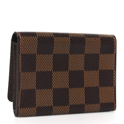 Louis Vuitton Damier Ebene Business Card Holder 3 of 6