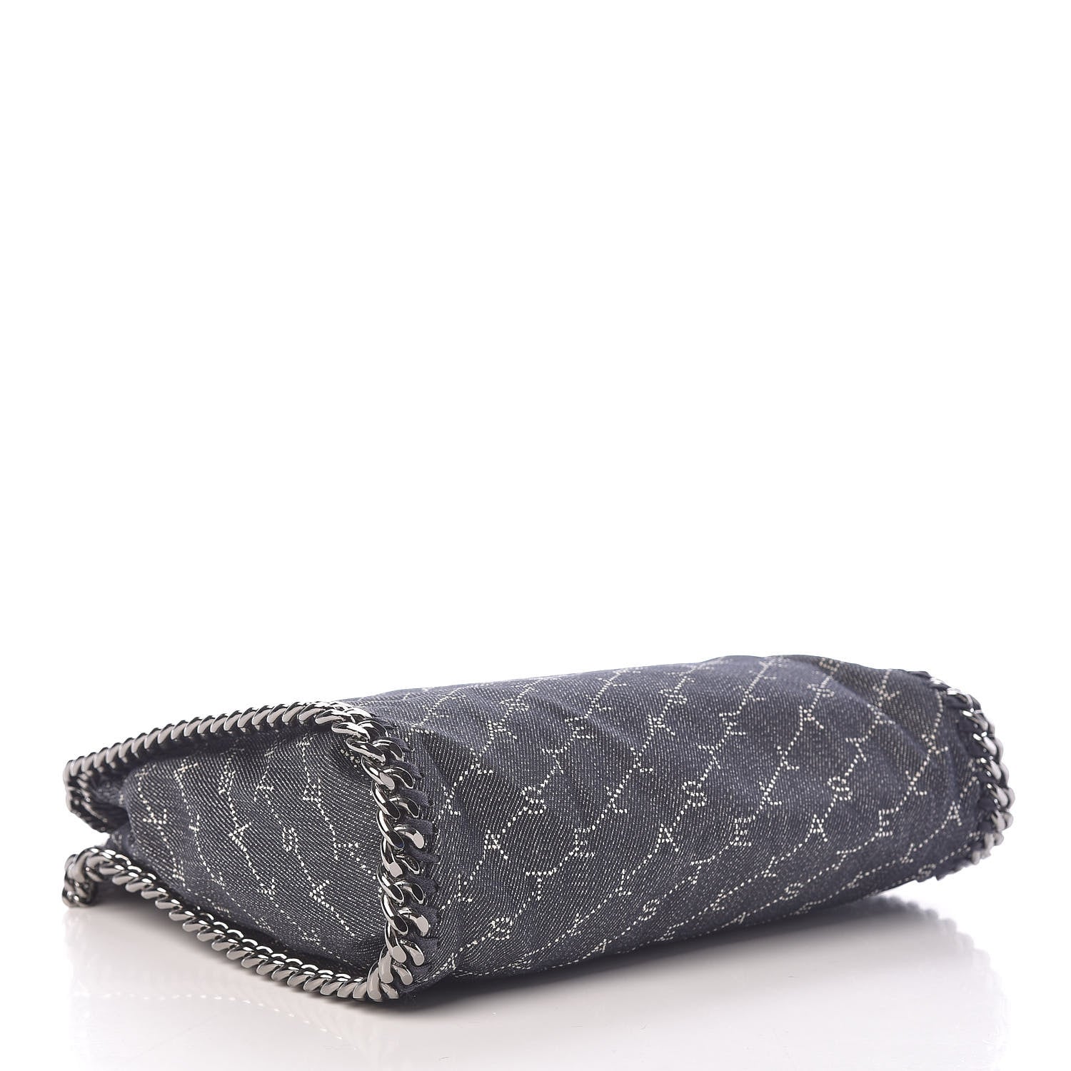 Stella McCartney Denim Logo Mini Falabella Tote Navy 4 of 10