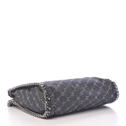 Stella McCartney Denim Logo Mini Falabella Tote Navy 4 of 10