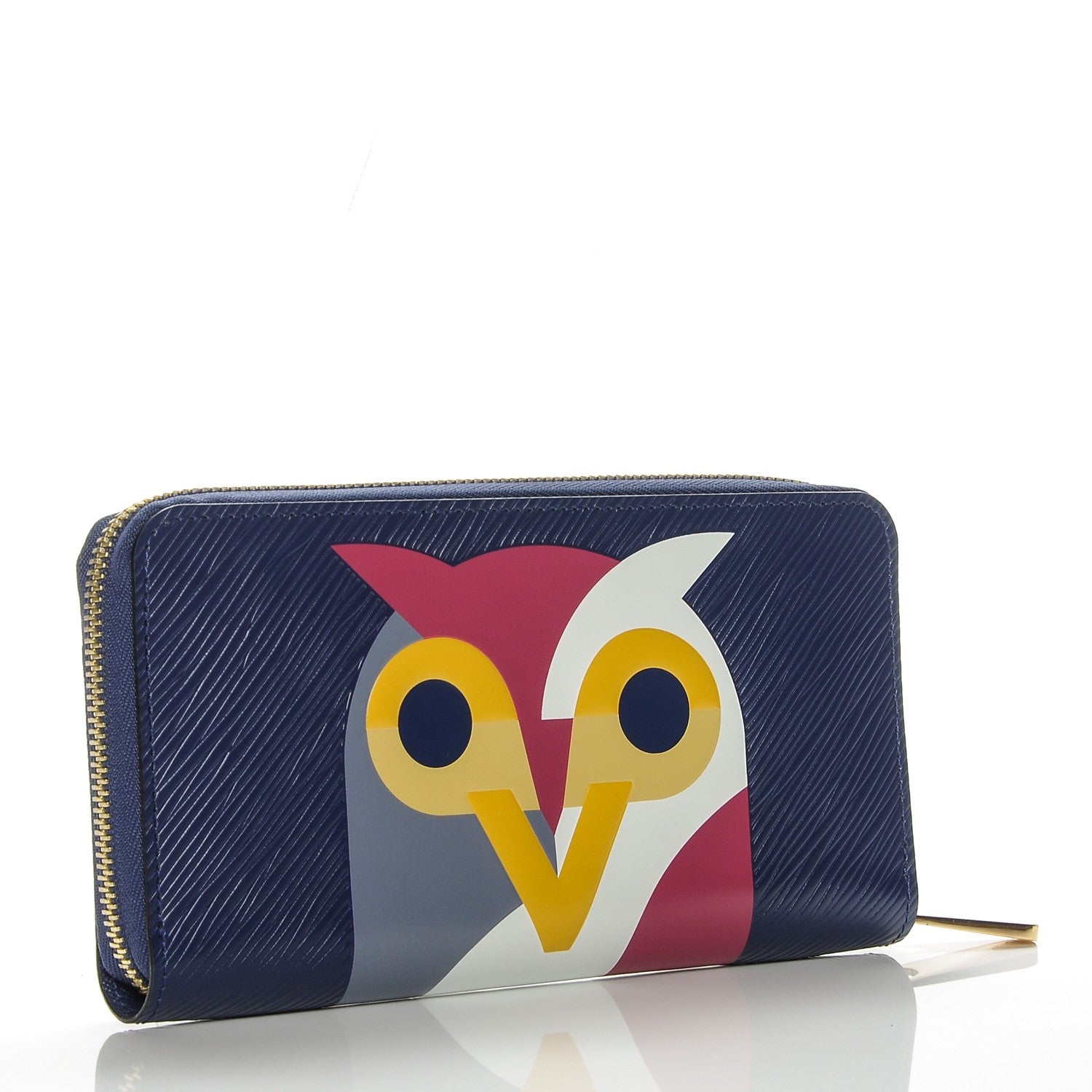 Louis Vuitton Epi Owl Zippy Wallet Iris 3 of 6