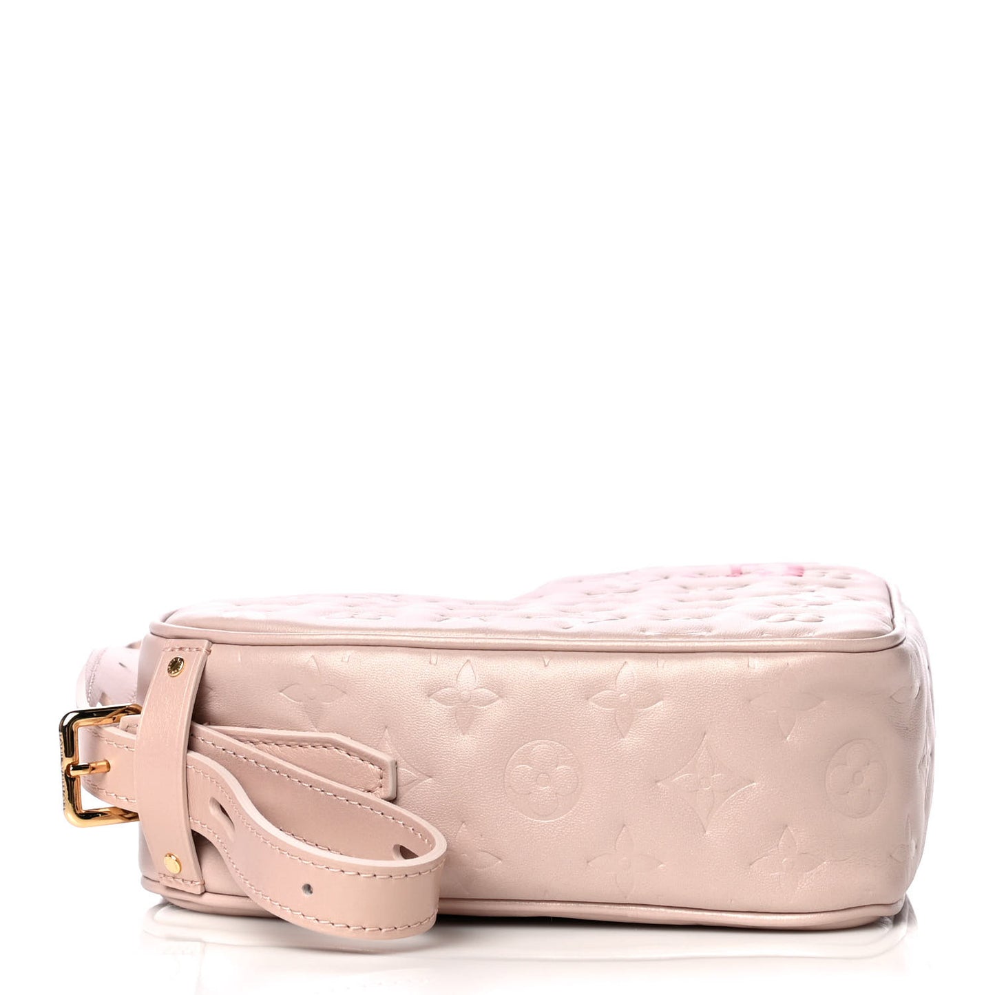 Lambskin Embossed Monogram Fall In Love Sac Coeur Light Pink
