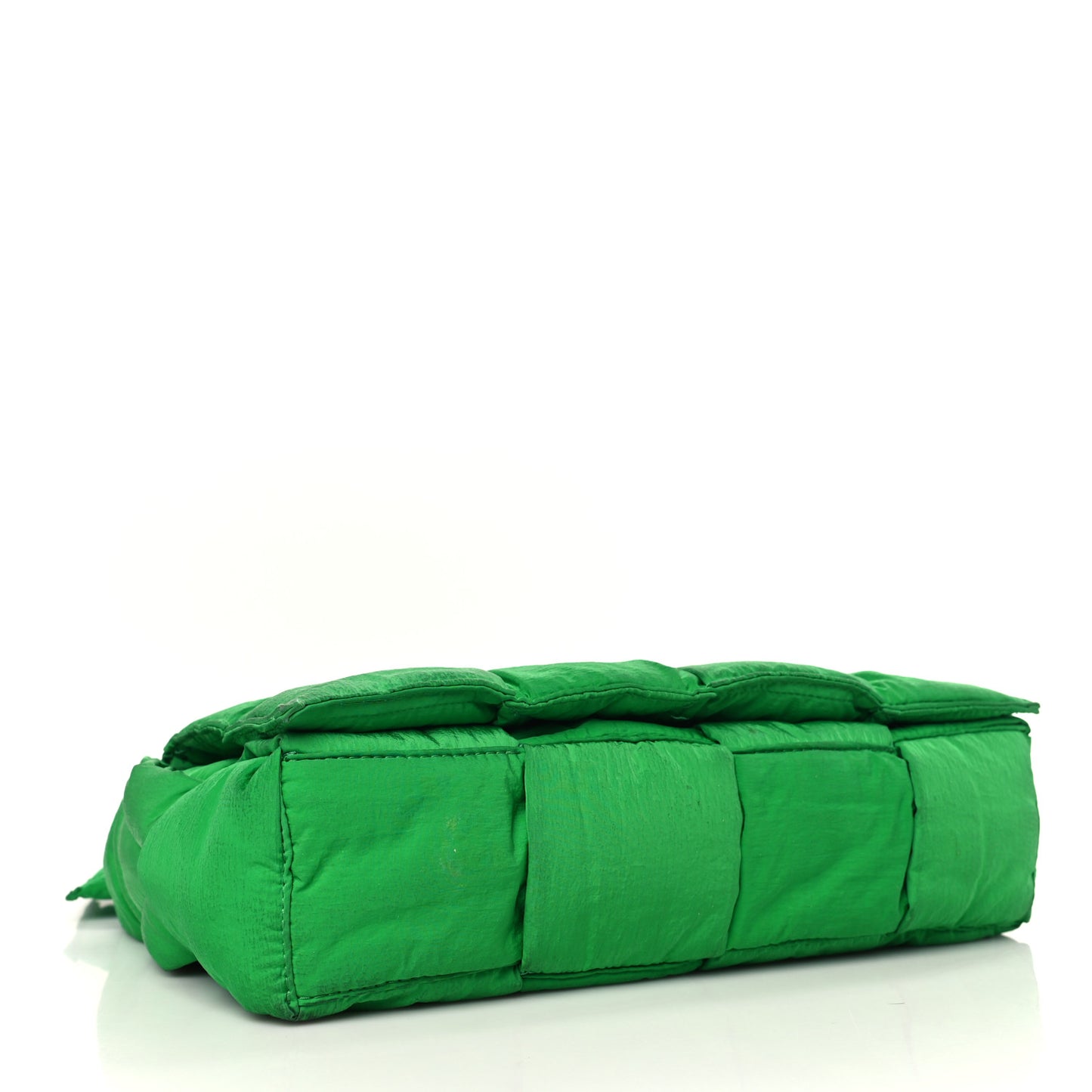 Nylon Intrecciato Padded Tech Cassette Bag Parakeet