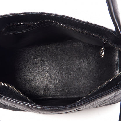Chanel Caviar Quilted Medallion Tote Black 7 of 10
