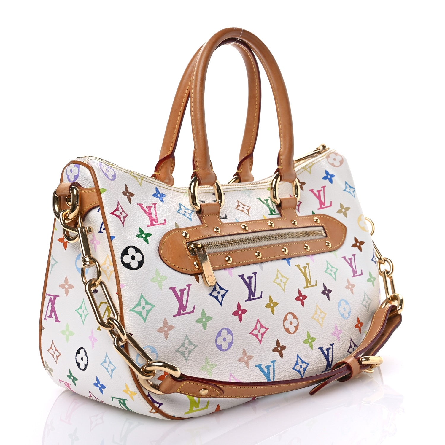 Louis Vuitton Monogram Multicolor Rita White 2 of 12