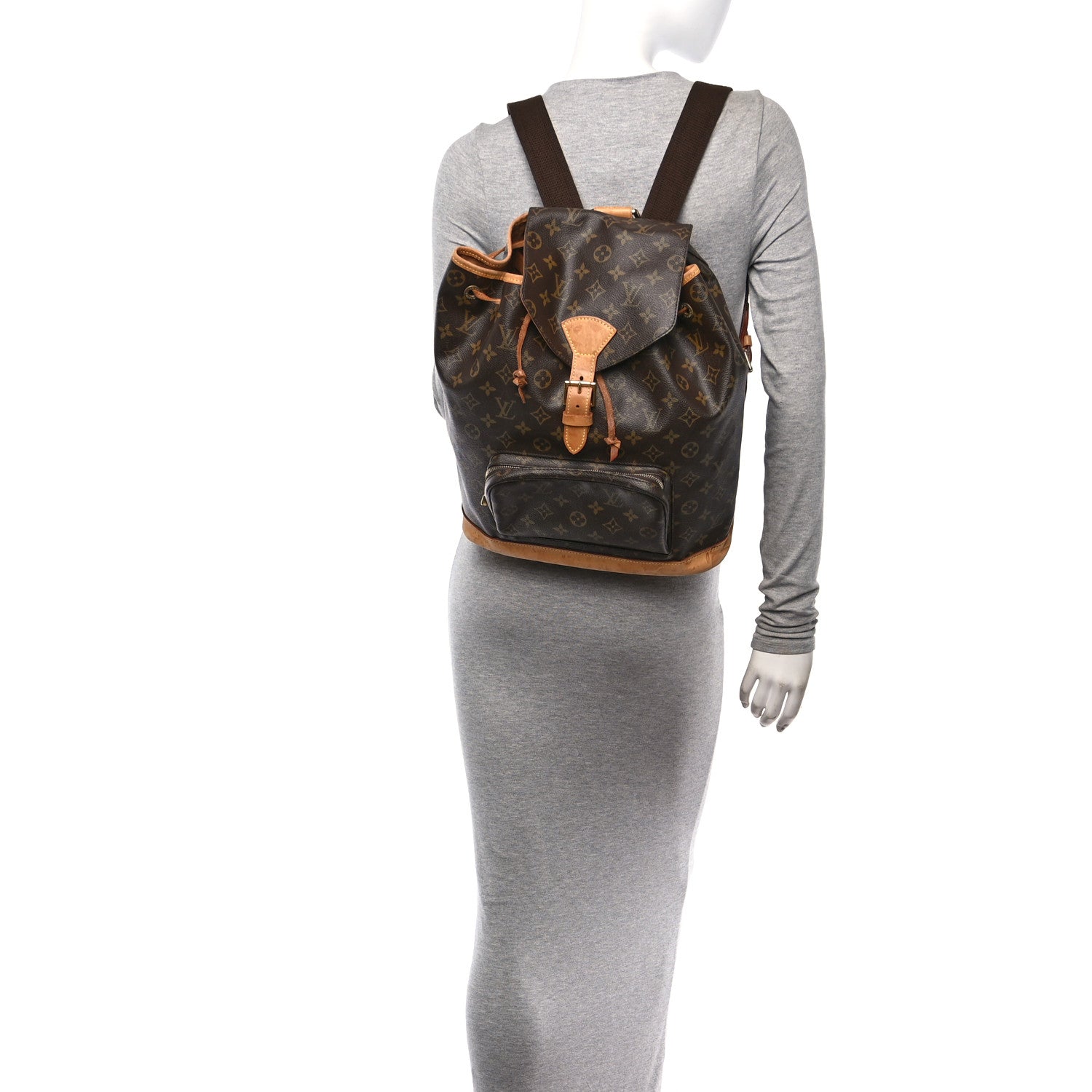 Louis Vuitton Monogram Montsouris GM Backpack 2 of 11