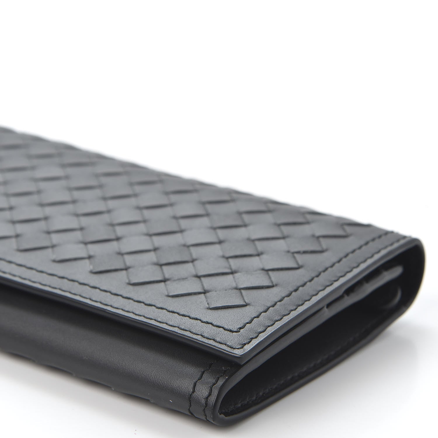 Bottega Veneta Nappa Intrecciato Continental Flap Wallet Ardoise 6 of 9