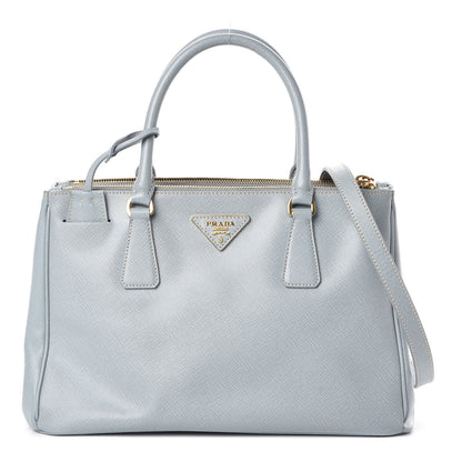 Prada Saffiano Small Galleria Double Zip Tote Astrale 1 of 9