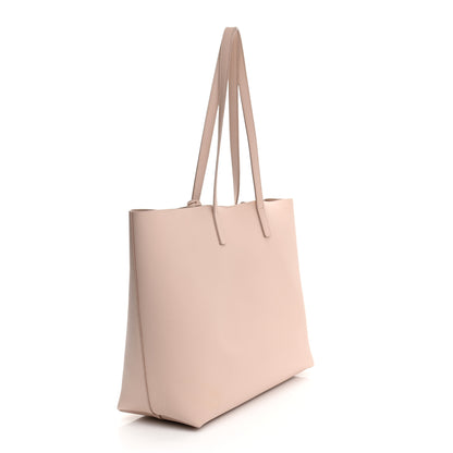 Saint Laurent Calfskin Large Shopping Tote Pale Blush 7 of 27