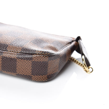 Louis Vuitton Damier Ebene Mini Pochette Accessories 6 of 9