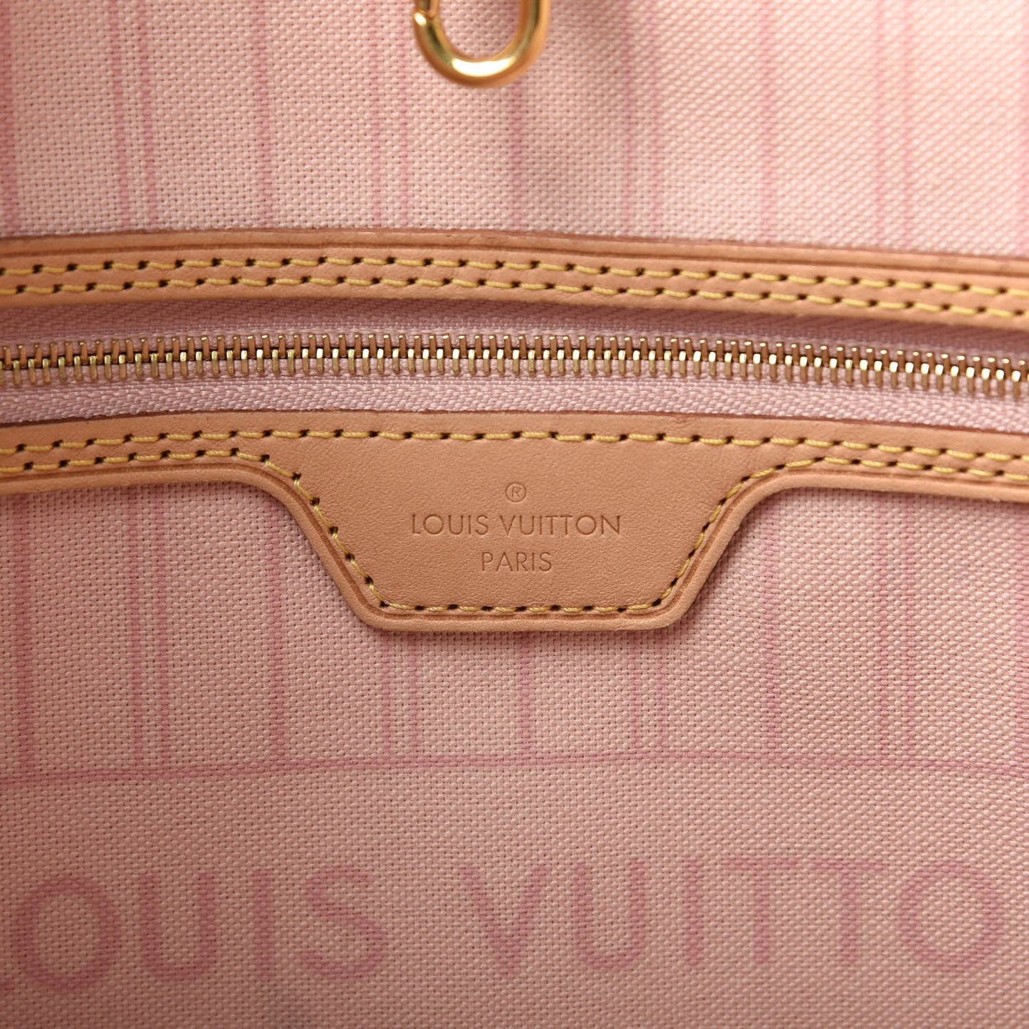 Damier Azur Neo Neverfull MM Rose Ballerine