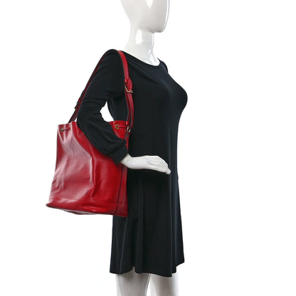Louis Vuitton Epi Noe Castillan Red 2 of 9