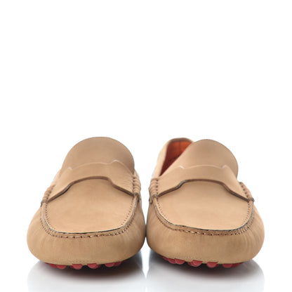 Hermes Nubuck Oscar Loafers 44 Beige Corde 2 of 8
