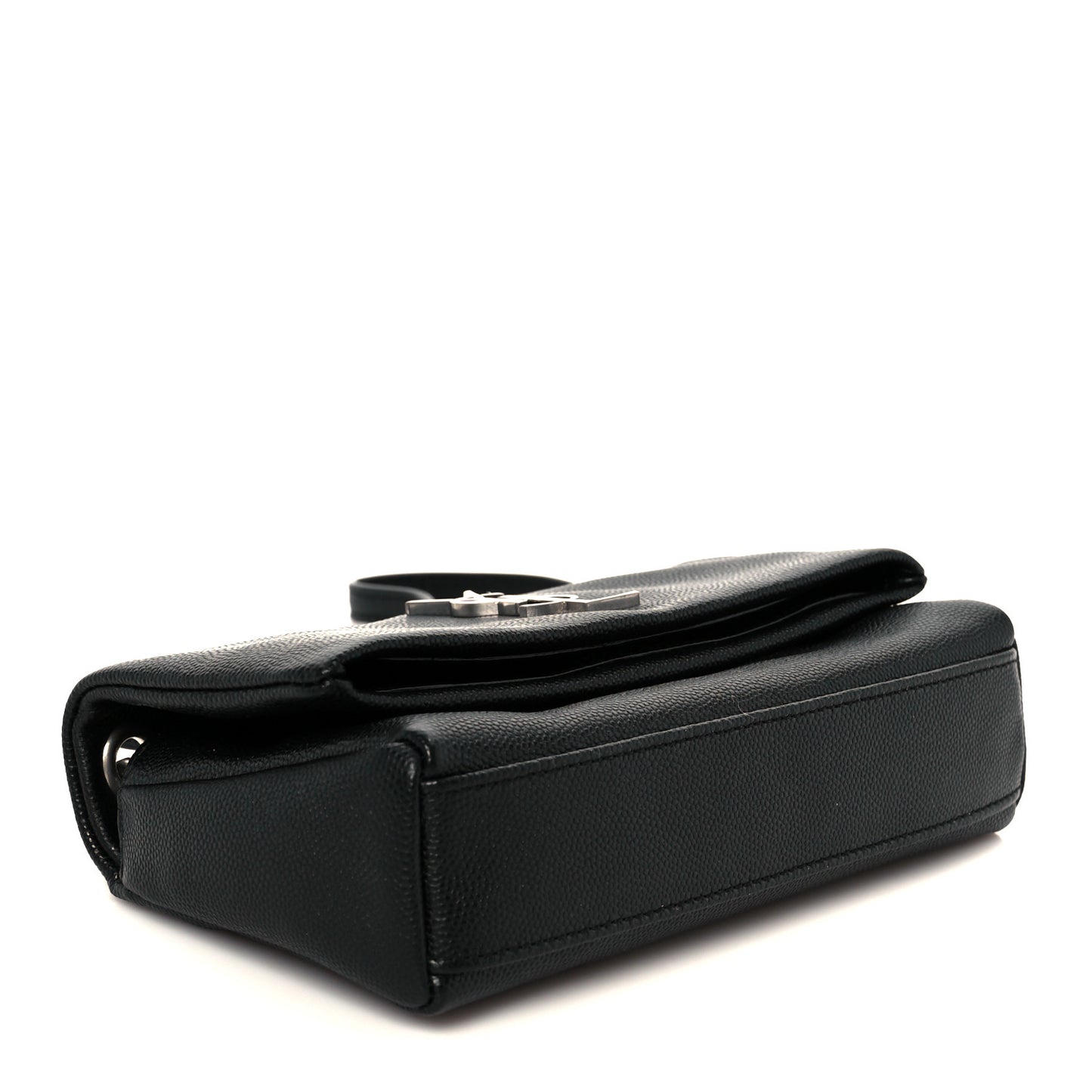Grain De Poudre Monogram Toy West Hollywood Fold-Over Bag Black