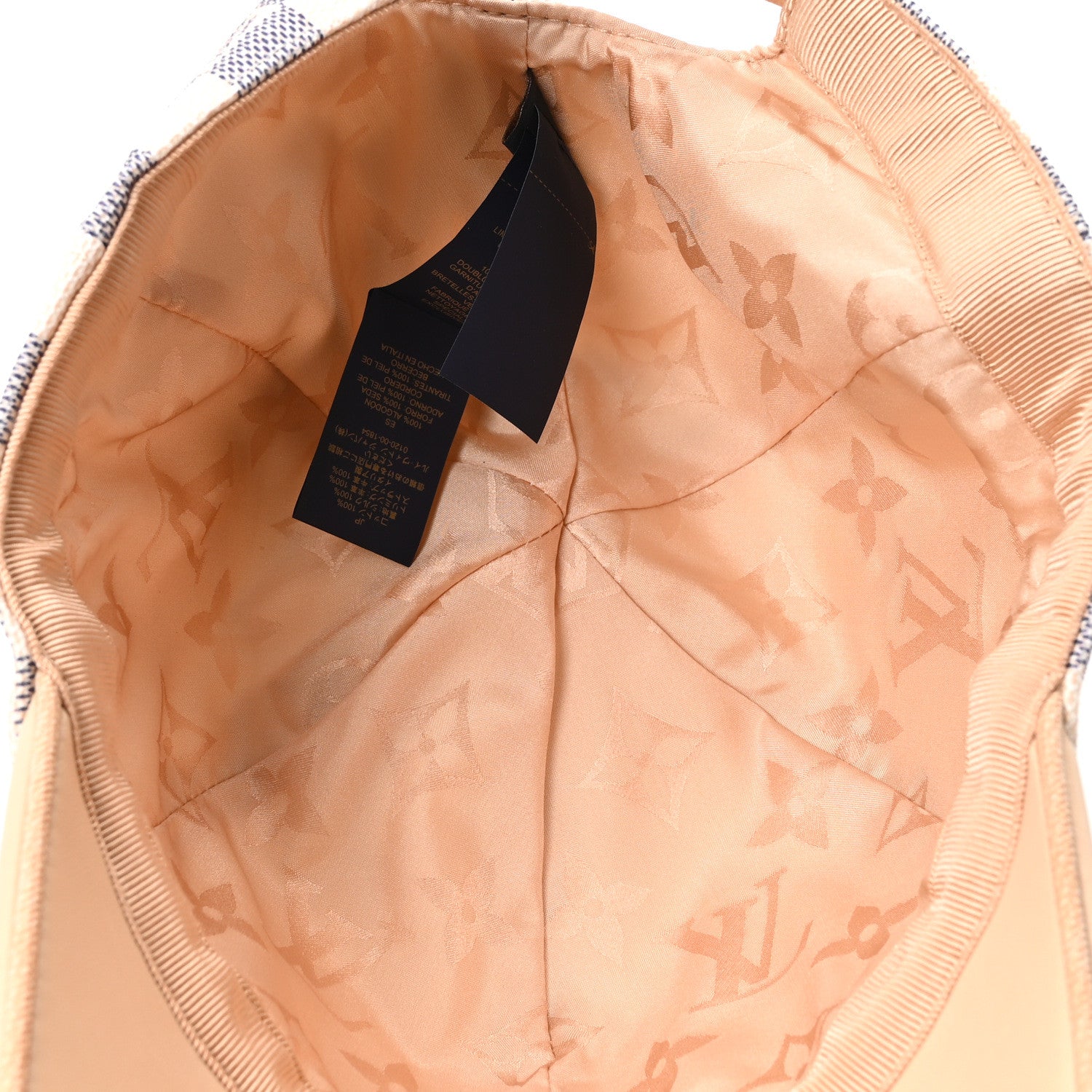 Louis Vuitton Damier Azur Cap L 7 of 9