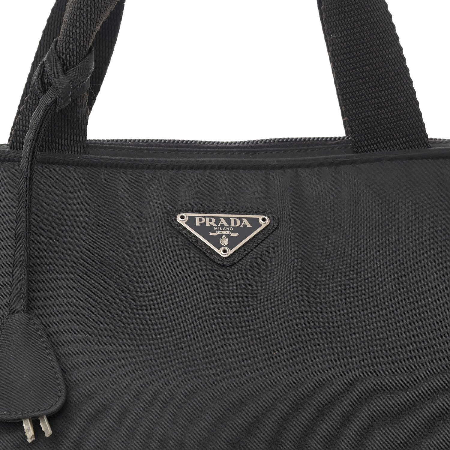 Prada Tessuto Nylon Tote Black 7 of 11