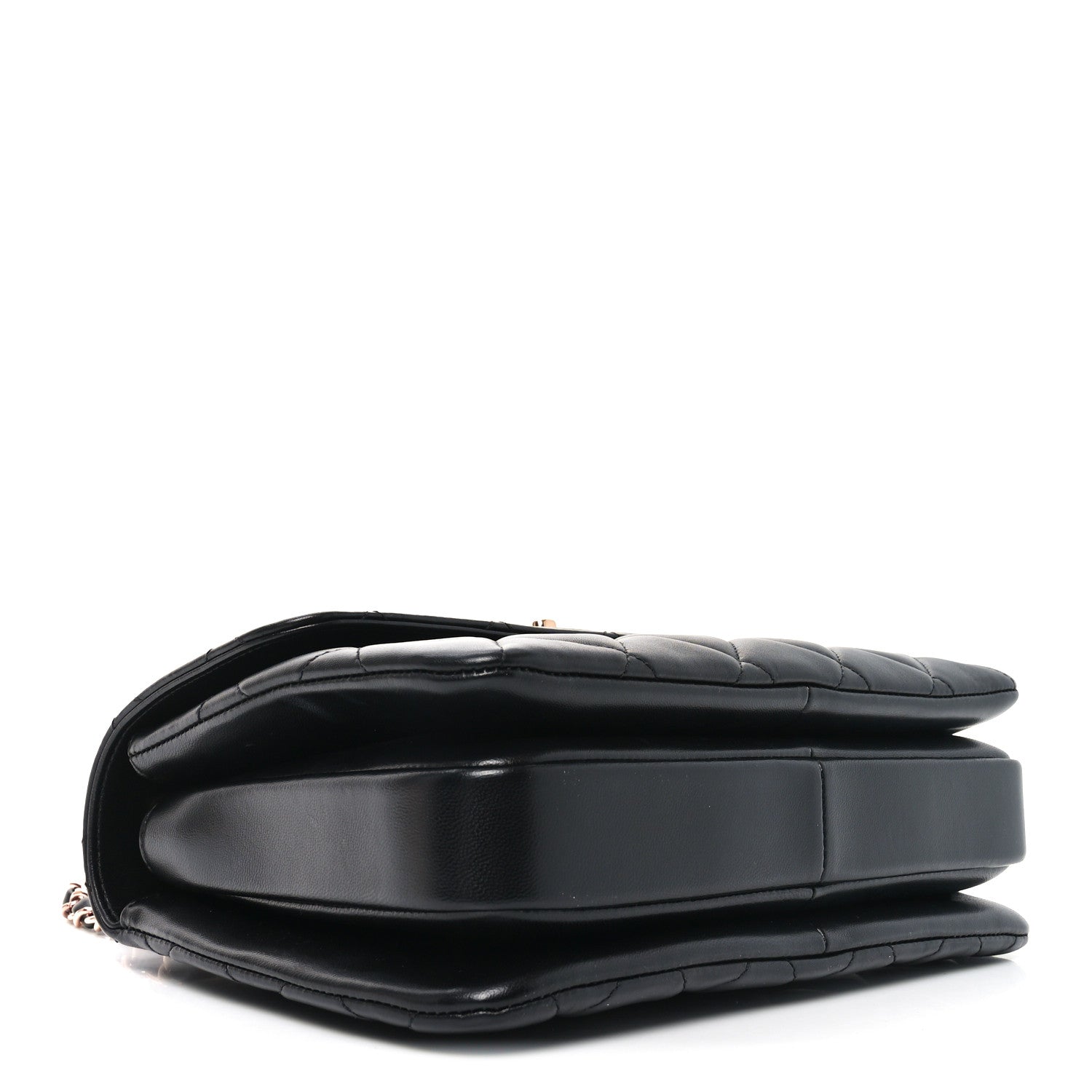 Chanel Lambskin Quilted Small Trendy CC Dual Handle Flap Bag Black 4 of 11