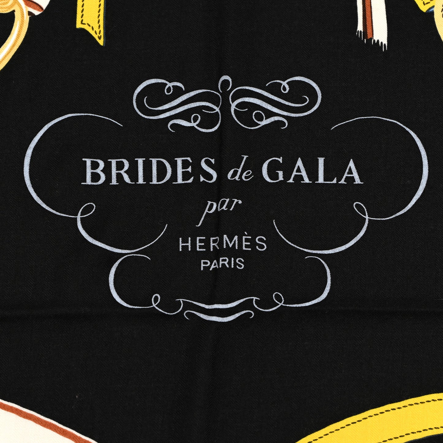 Silk Cashmere Brides De Gala Applique Pique Shawl 140 Rouge Black Bleu Ciel