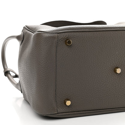Hermes Taurillon Clemence Lindy 30 Etain 8 of 13