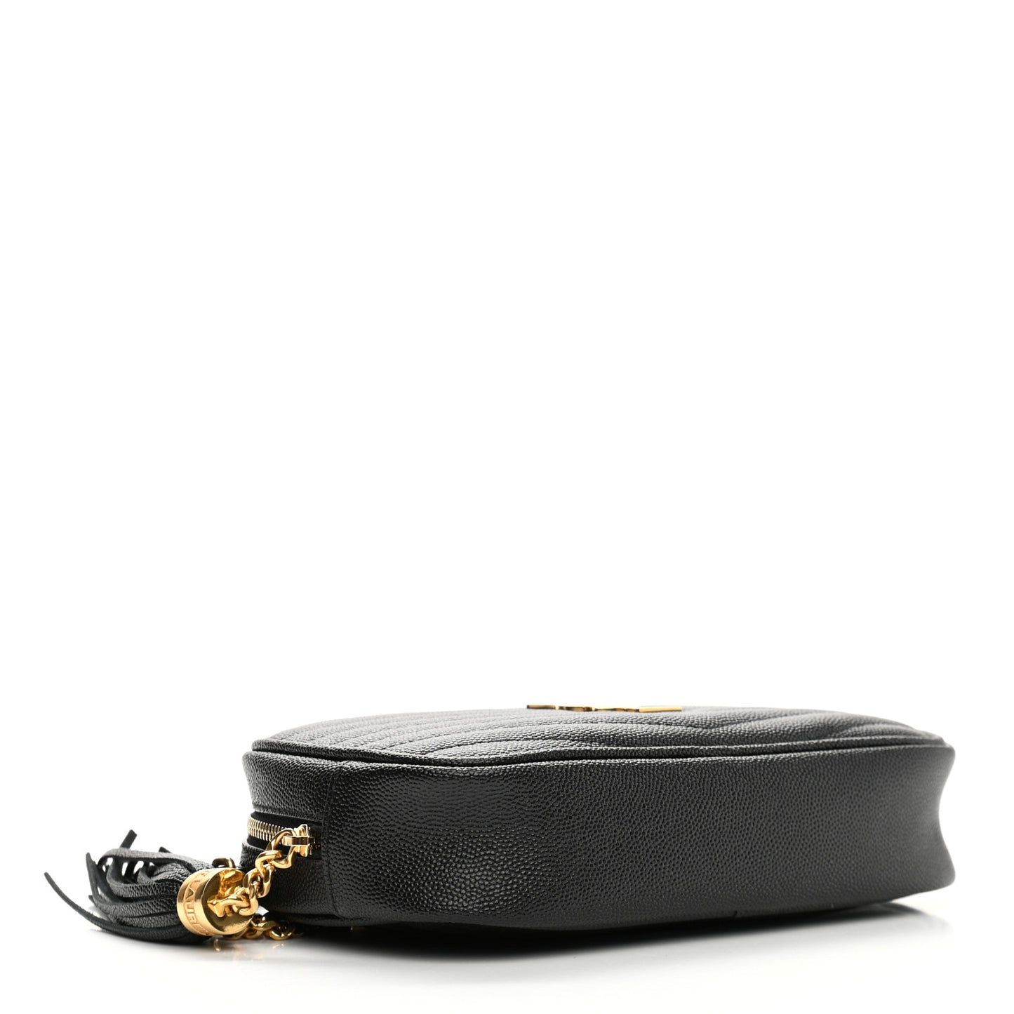 Grain De Poudre Matelasse Monogram Mini Lou Camera Bag Black