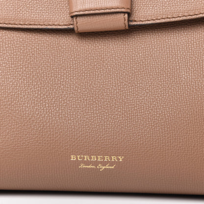 Burberry Derby Calfskin House Check Medium Camberley Dark Sand 9 of 9