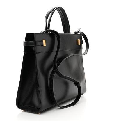 Saint Laurent Calfskin Small Manhattan Shopper Tote Black 3 of 12