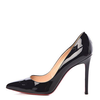 Christian Louboutin Patent Pigalle 100 Pumps 40 Black 1 of 17