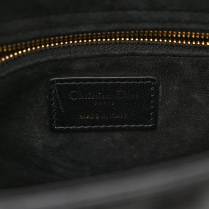 Christian Dior Lambskin Cannage Medium Lady Dior Black 6 of 13