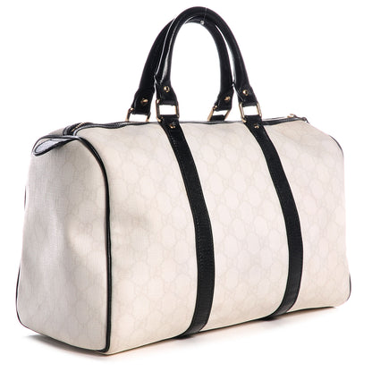 Gucci Monogram Joy Medium Boston Black Trim 3 of 7