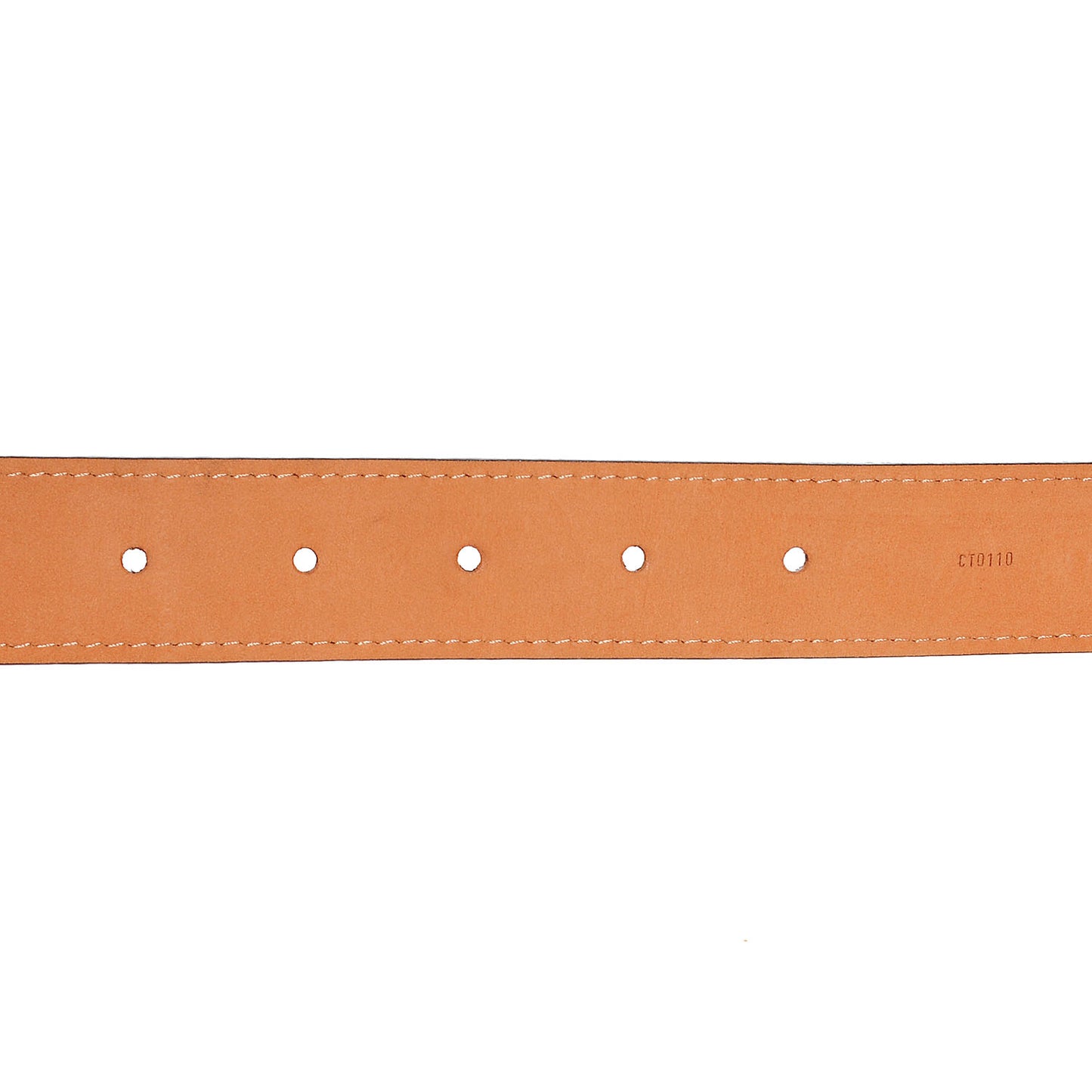 Monogram Cut Oval Belt 80 32