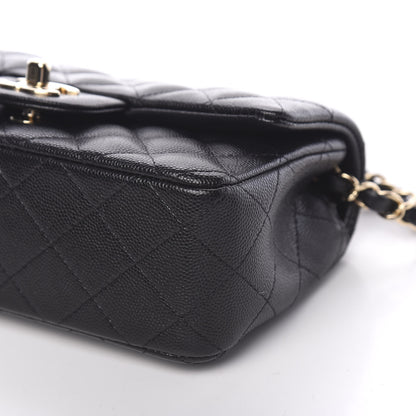 Chanel Caviar Quilted Mini Rectangular Flap Black 8 of 10