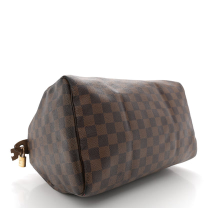 Louis Vuitton Damier Ebene Speedy 30 4 of 16