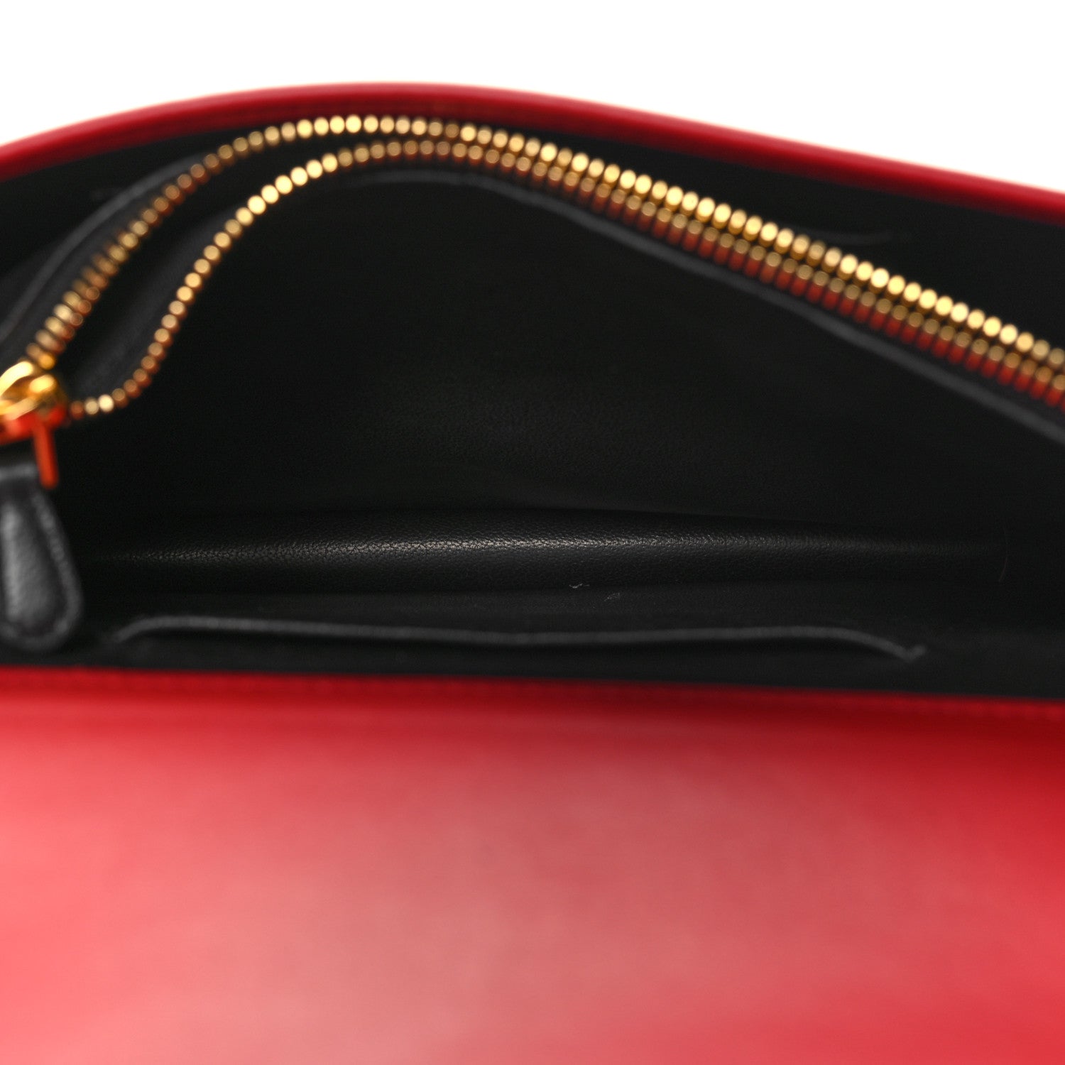 Prada Saffiano City Calfskin Chain Wallet Red 7 of 11