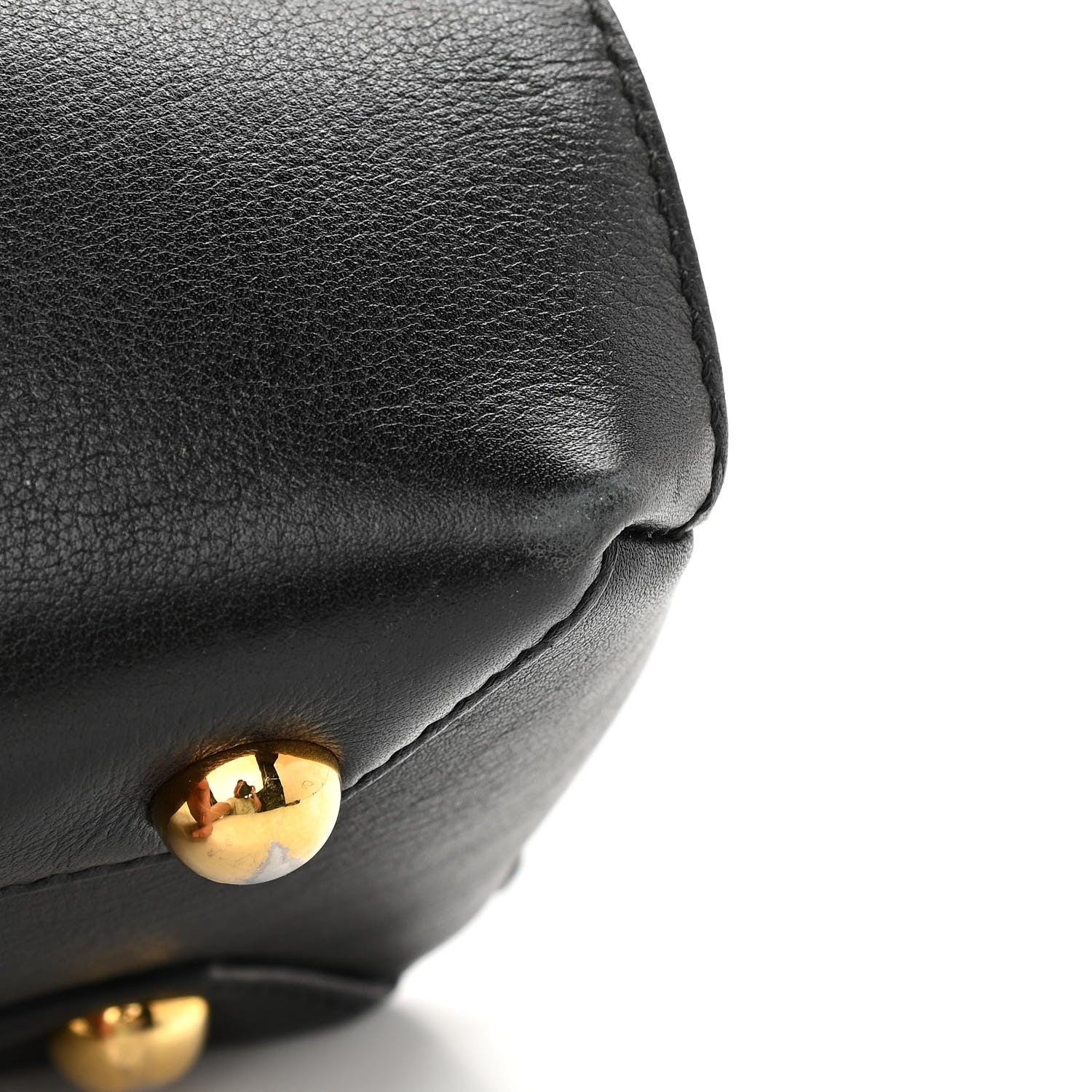 Burberry Calfskin House Check Small Banner Tote Black 14 of 18
