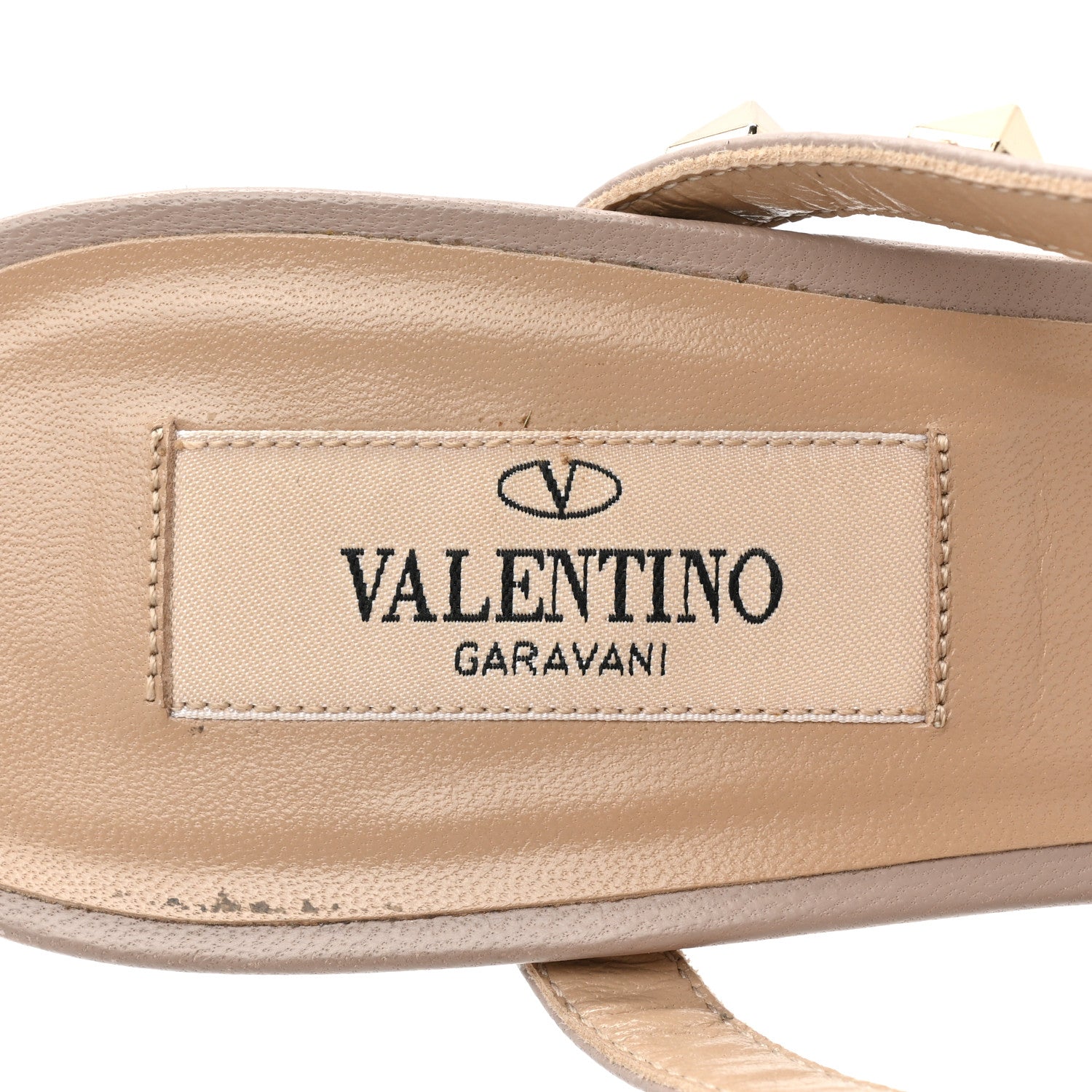 Valentino Garavani Nappa Rockstud 90mm Cage Mules 37.5 Black Poudre 6 of 10