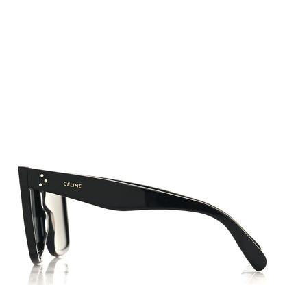 Celine Acetate Polarized Oversized Sunglasses CL4055IN Black 3 of 7