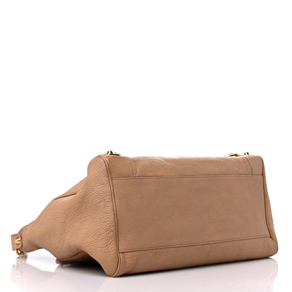 Balenciaga Chevre Gold Metallic Edge Hardware Velo Tomette 4 of 21