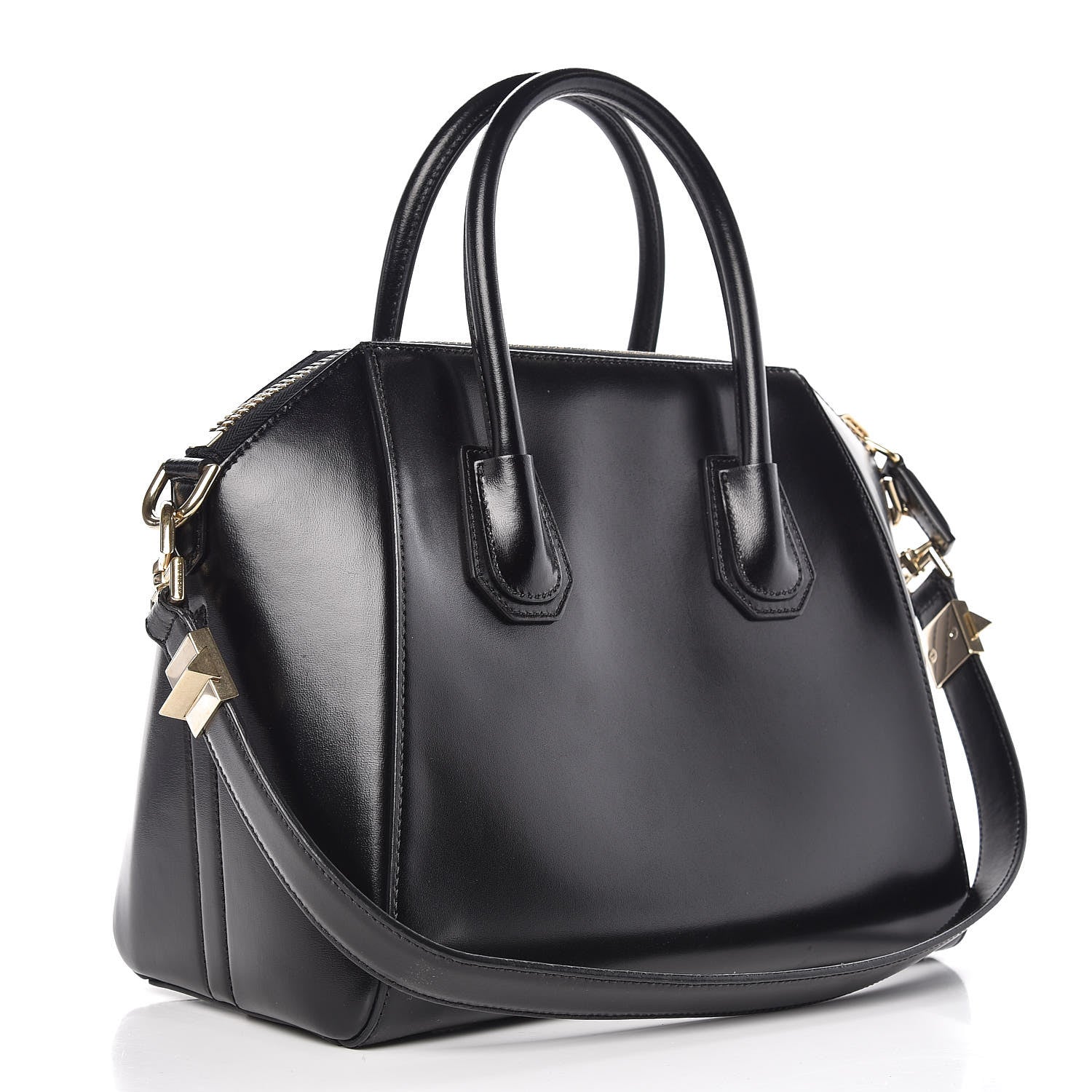 Givenchy Shiny Lord Calfskin Small Antigona Black 3 of 6
