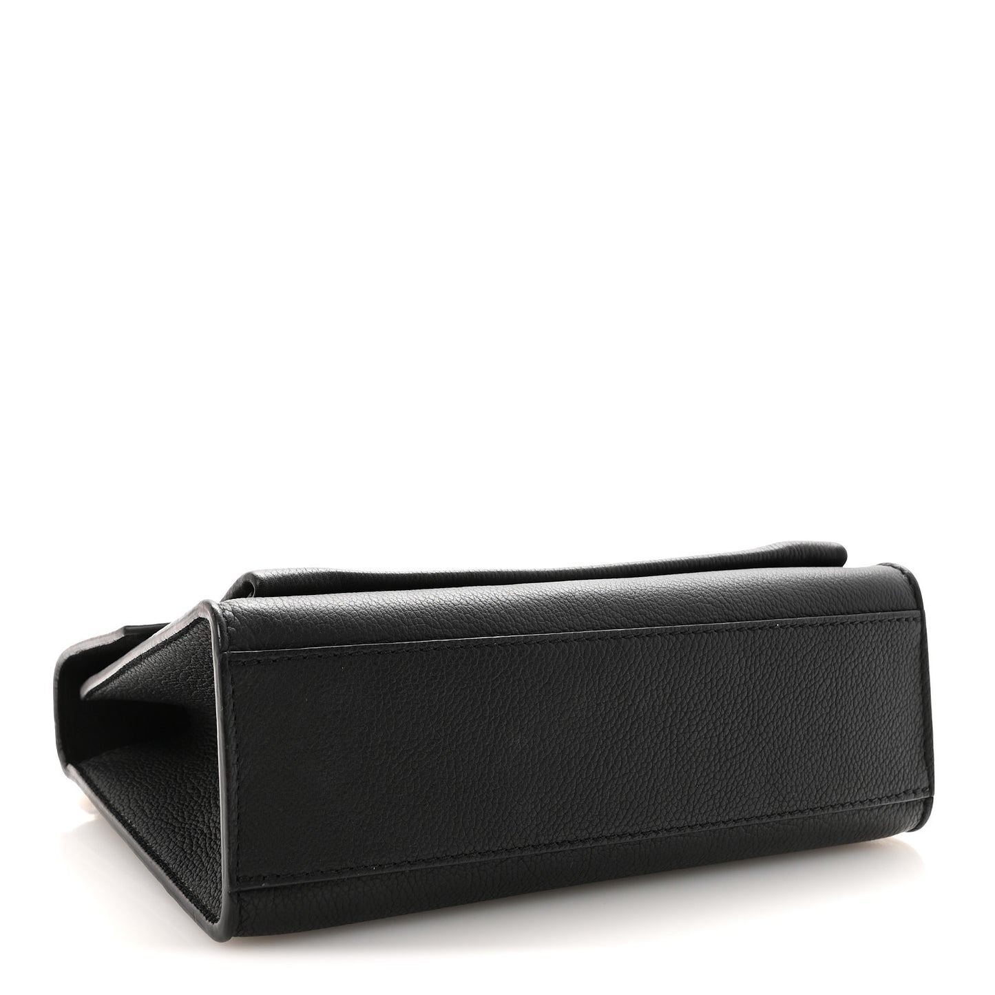 Soft Calfskin My Lockme Chain Bag BB Black