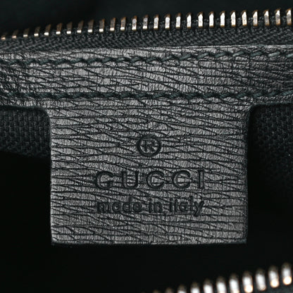 Gucci Textured Calfskin Medium Bright Bit Tote Black 6 of 15